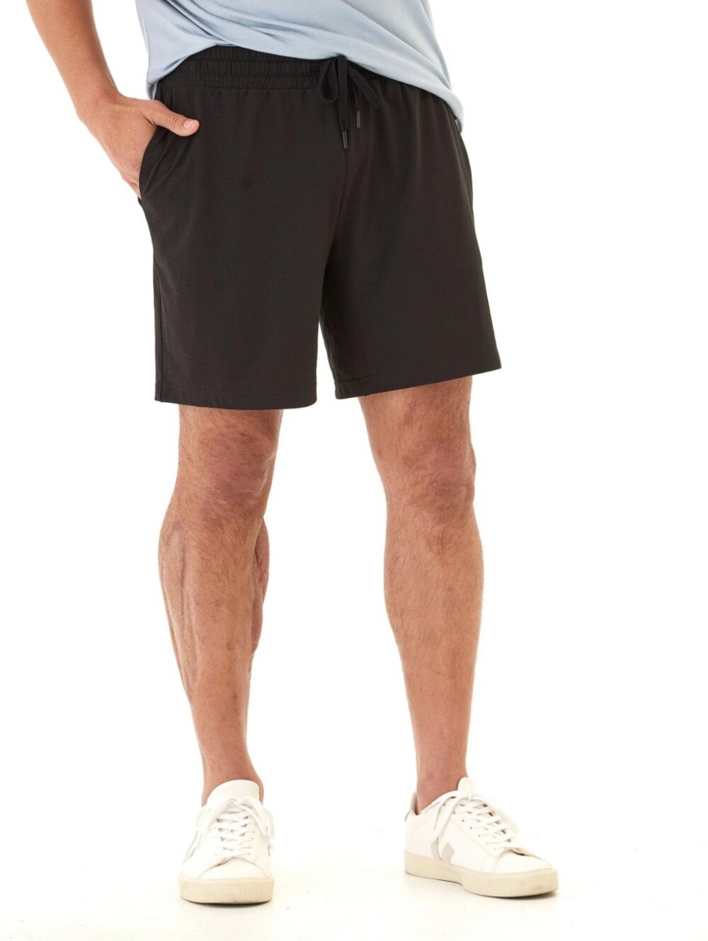Threads 4 Thought Quill Luxe Jersey Mid Length Short- M